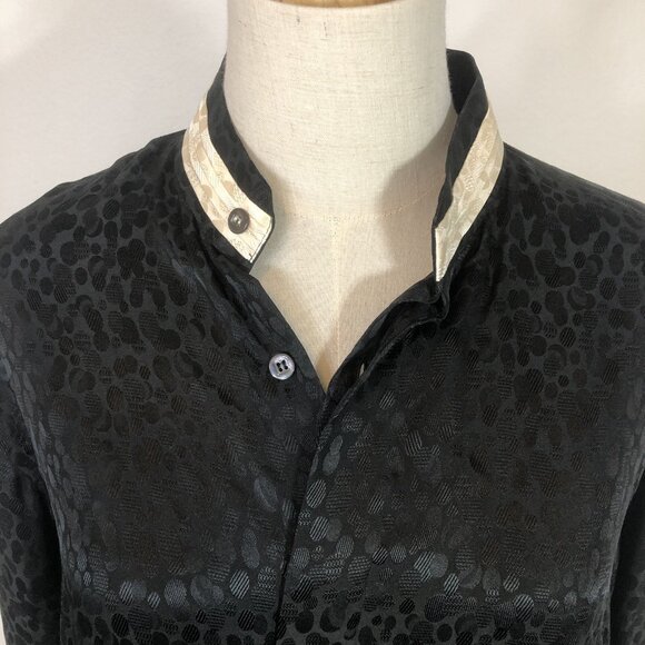 STEFANO RICCI Silk Women’s Button Up Size 39 Capsule Old Money Gorgeous AS IS - Picture 2 of 9